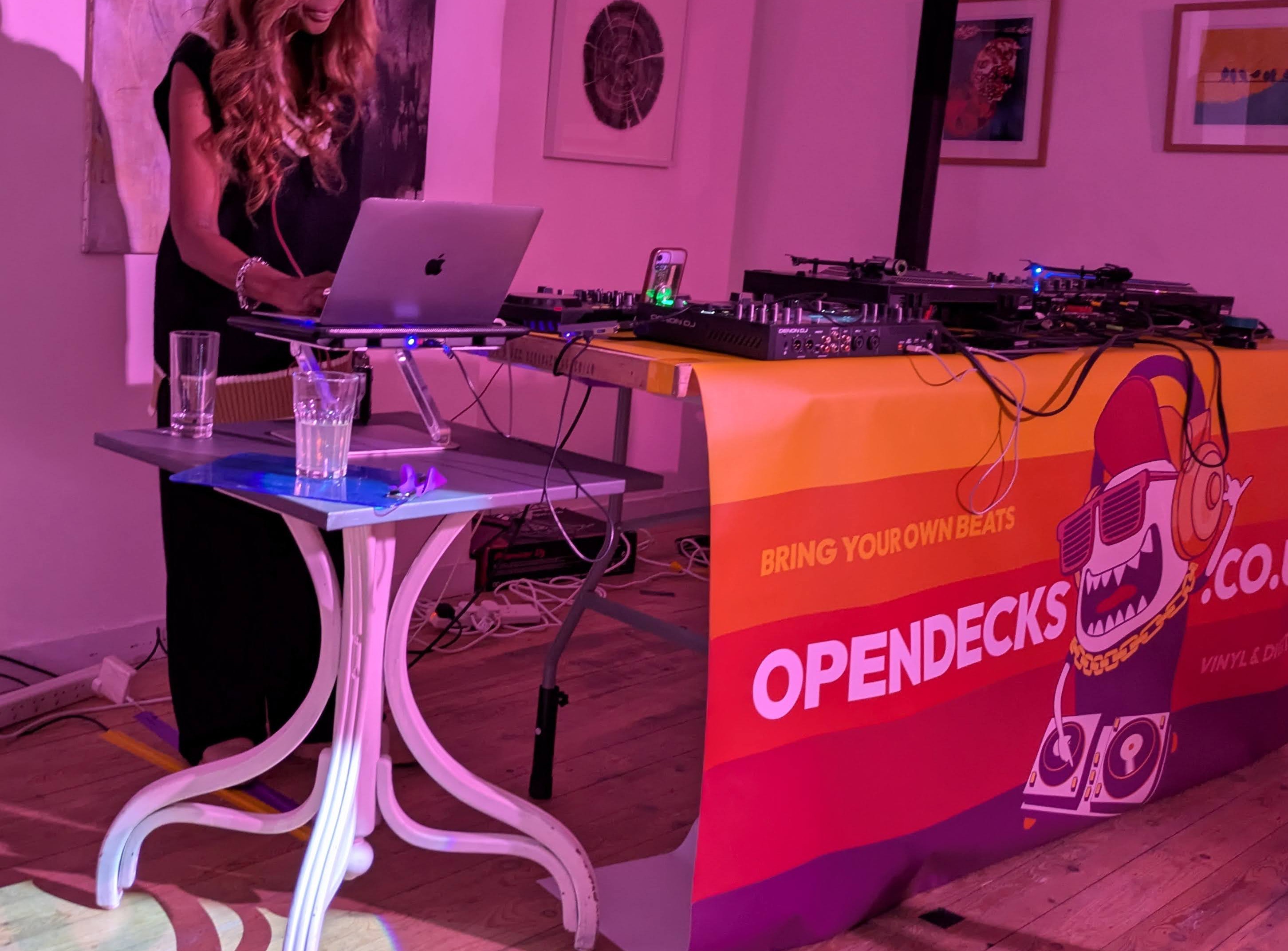 Open Decks night photo